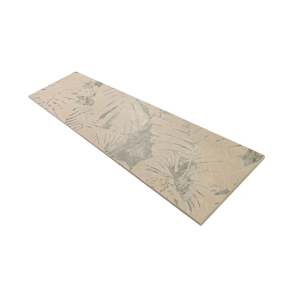 Slatestone Decor Tropic Pearl Porcelain 11 8" x 47 3" | Tile Club
