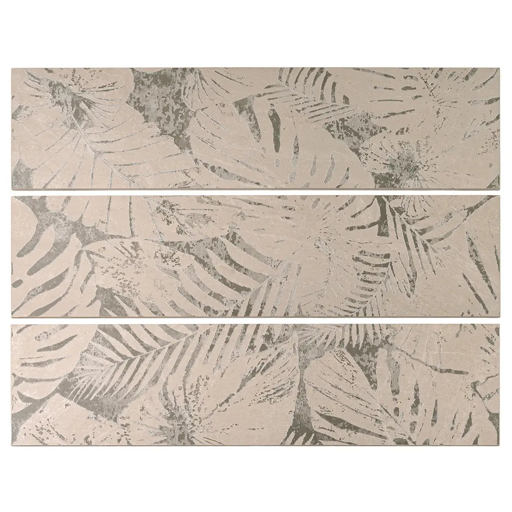 Slatestone Decor Tropic Pearl Porcelain 11 8" x 47 3" | Tile Club