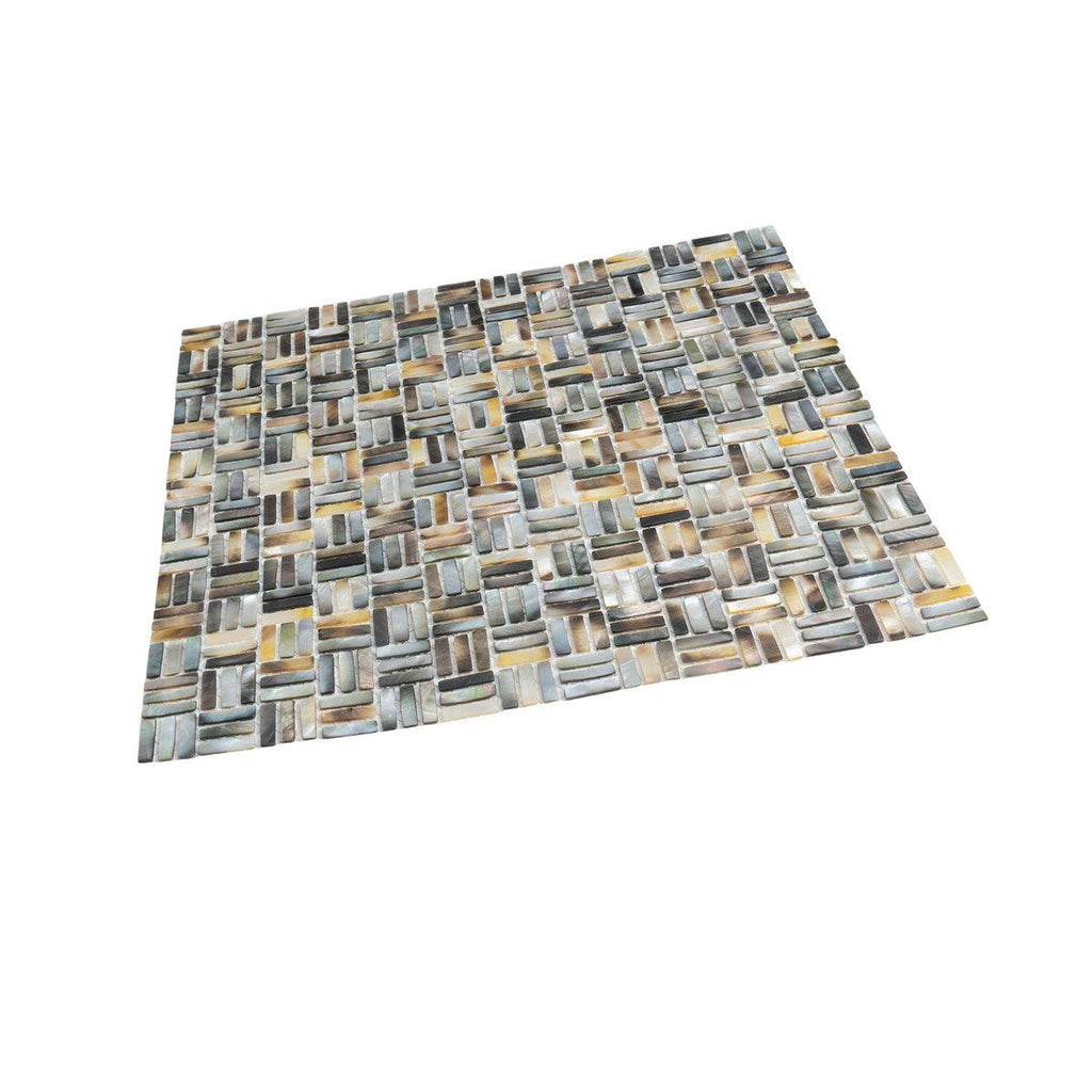 Mother Of Pearl Weave Mosaic Tile | Tile Club