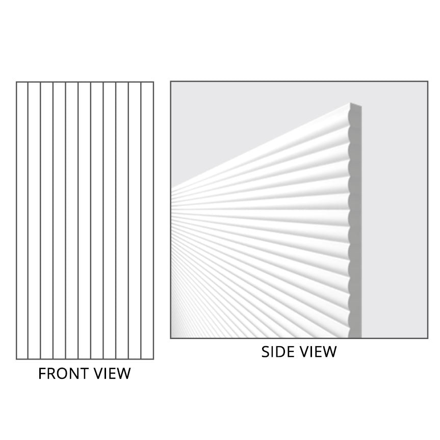 Japandi Skinny Slat Natural Wood-Look Tile | Tile Club