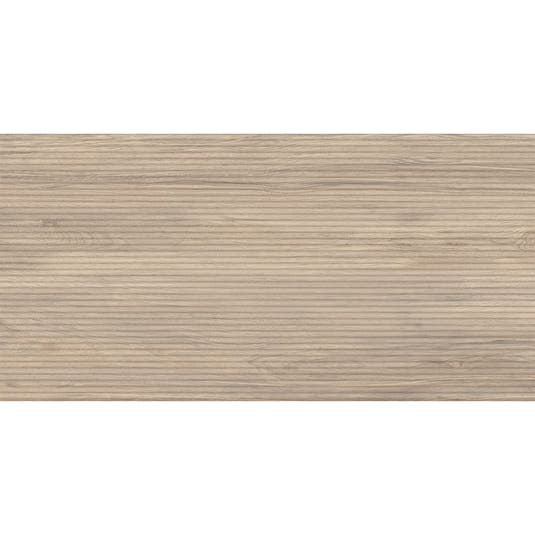 Japandi Skinny Slat Natural Wood-Look Tile | Tile Club