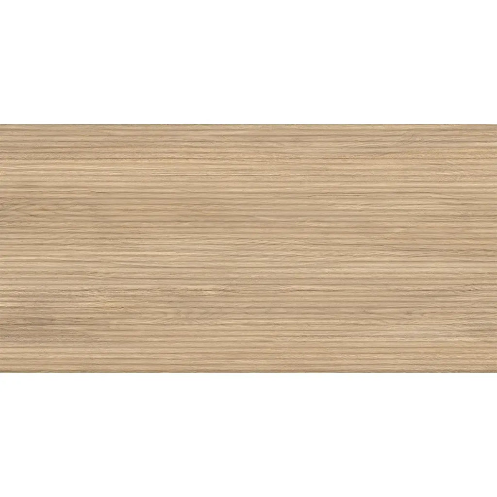 Japandi Skinny Slat Honey Wood-Look Tile Sample | Tile Club