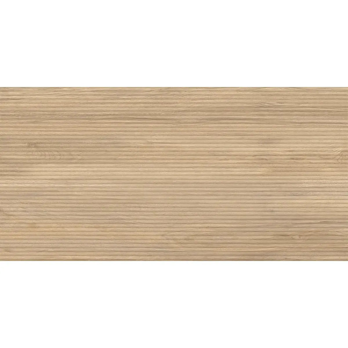 Japandi Skinny Slat Honey Wood-Look Tile | Tile Club