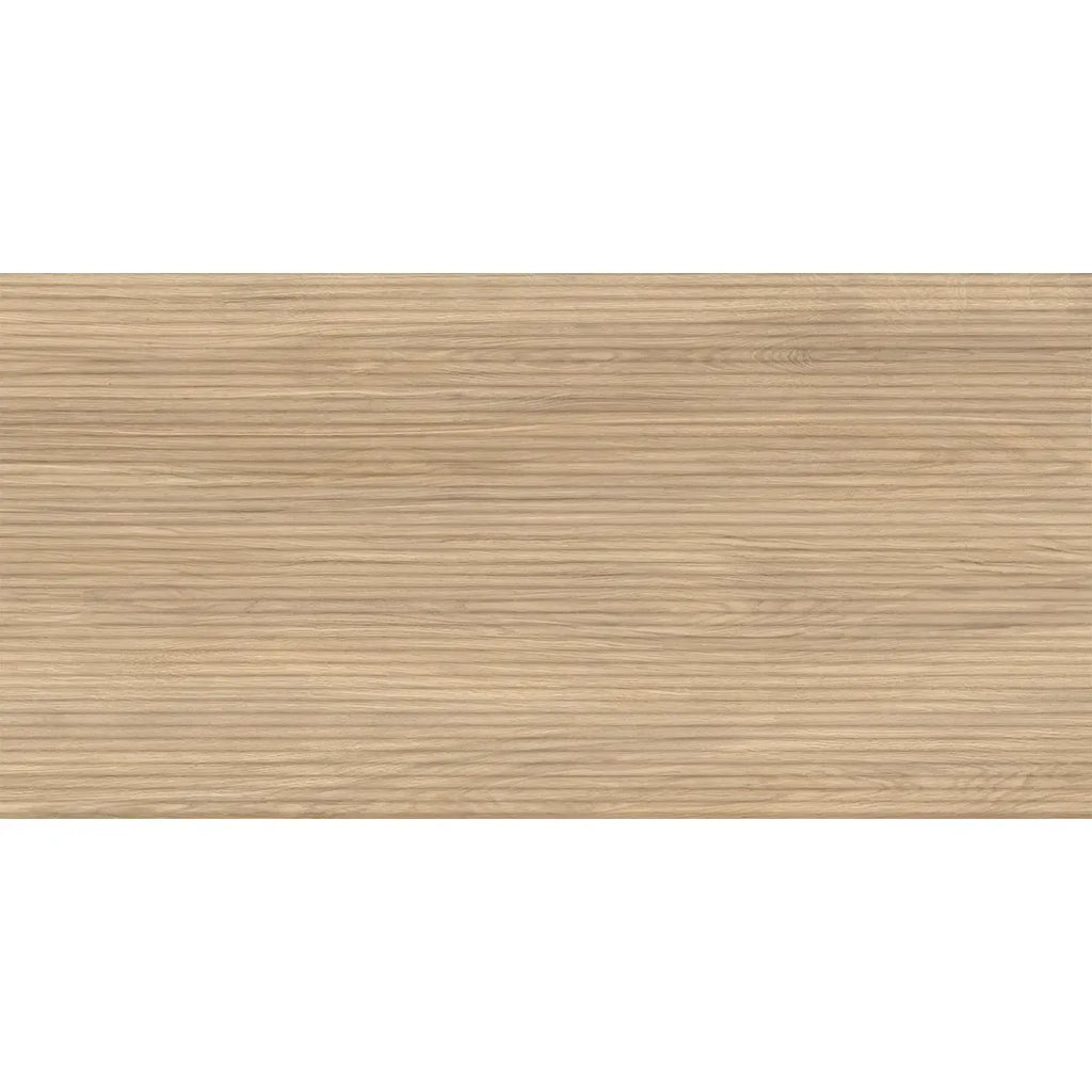 Japandi Skinny Slat Honey Wood-Look Tile | Tile Club