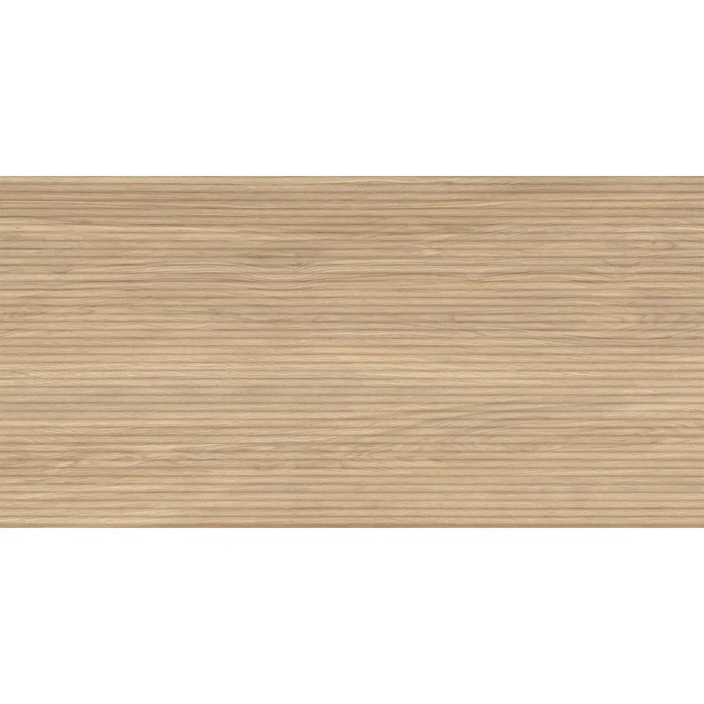 Japandi Skinny Slat Honey Wood-Look Tile | Tile Club