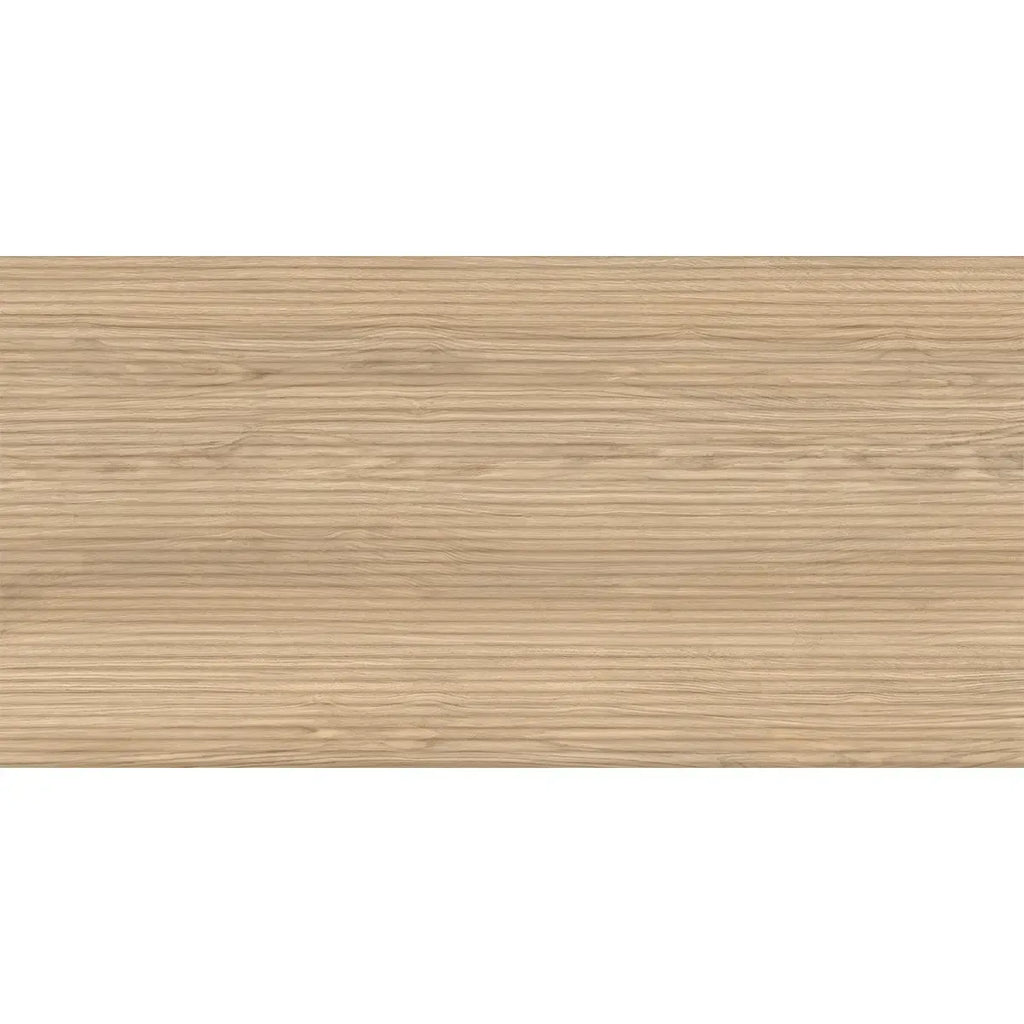 Japandi Skinny Slat Honey Wood-Look Tile | Tile Club