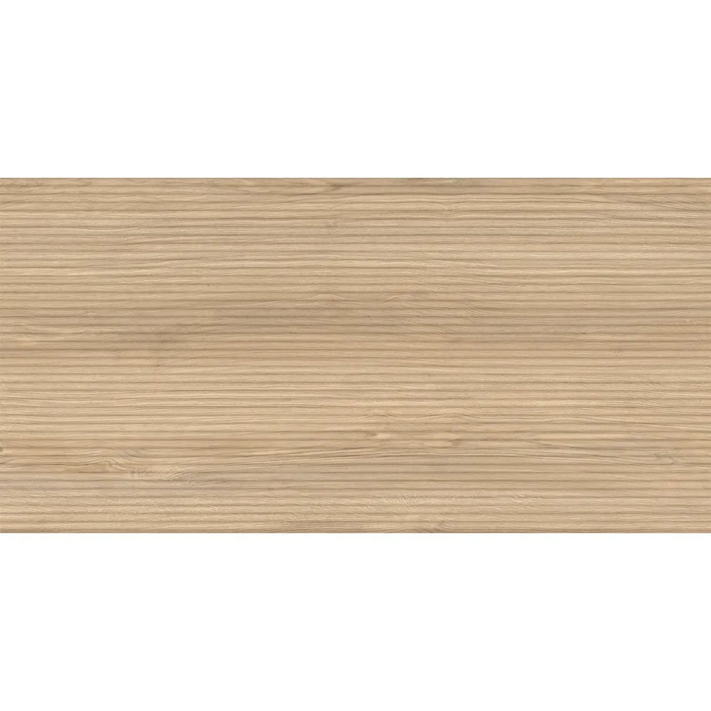 Japandi Skinny Slat Honey Wood-Look Tile | Tile Club