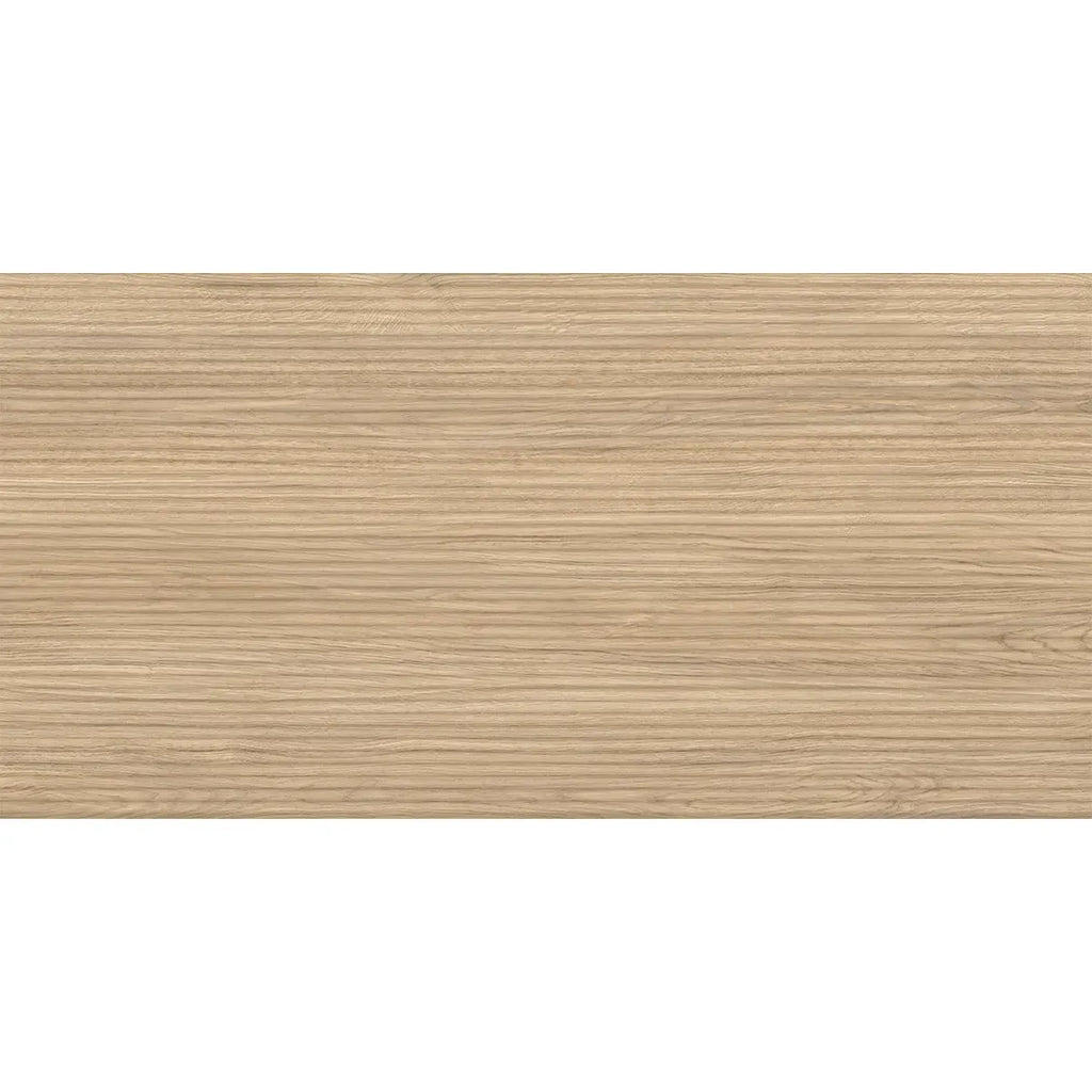 Japandi Skinny Slat Honey Wood-Look Tile | Tile Club