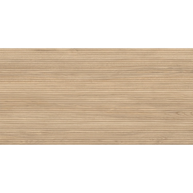 Japandi Skinny Slat Honey Wood-Look Tile | Tile Club