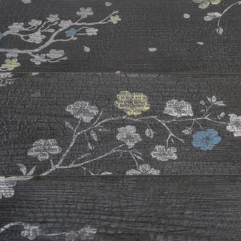 Kasai Notte Sakura 10x60" Rectified Porcelain Tile | Tile Club