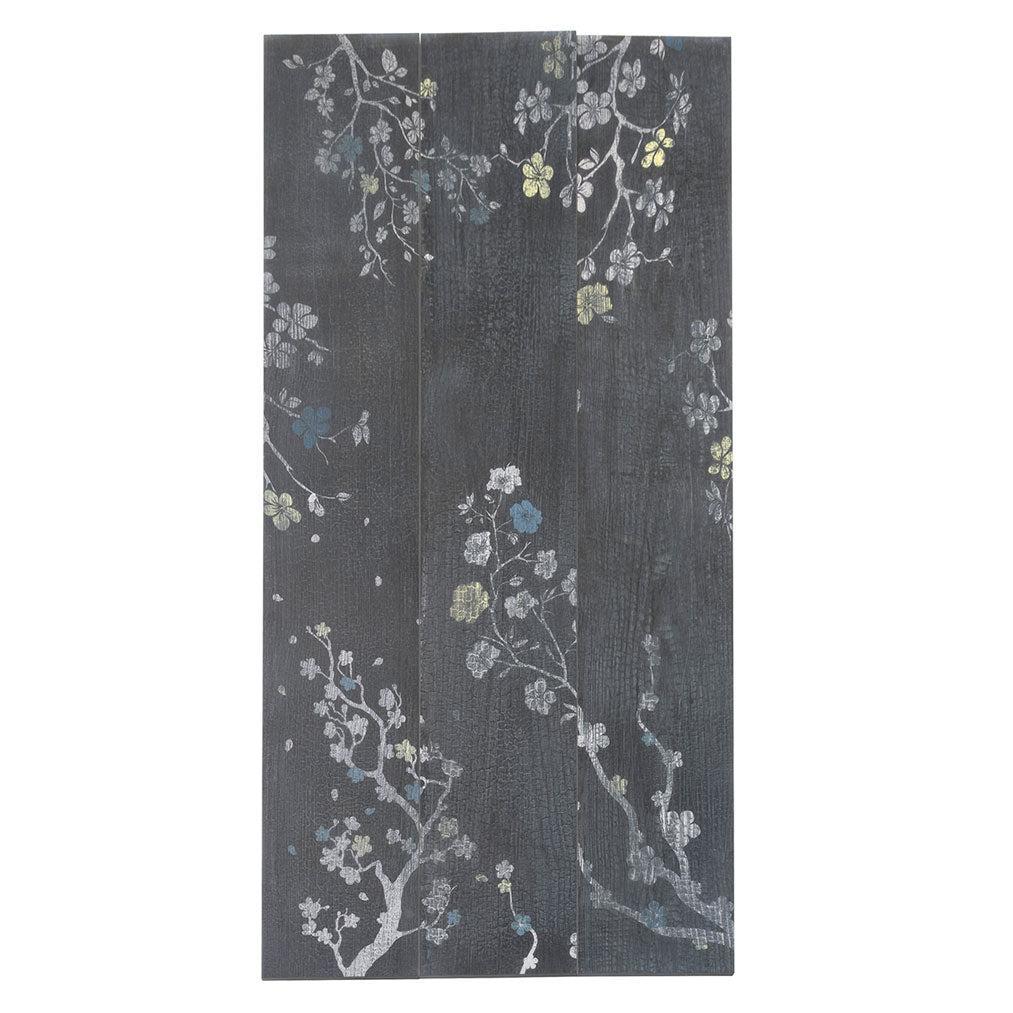 Kasai Notte Sakura 10x60" Rectified Porcelain Tile | Tile Club