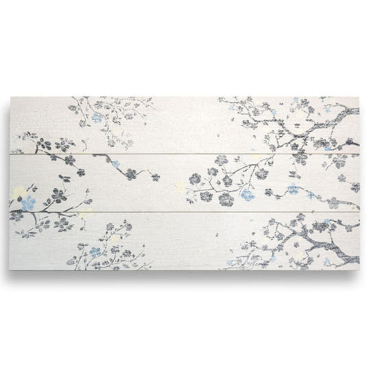 Kasai Carta Sakura 10x60" Rectified Porcelain Tile | Tile Club