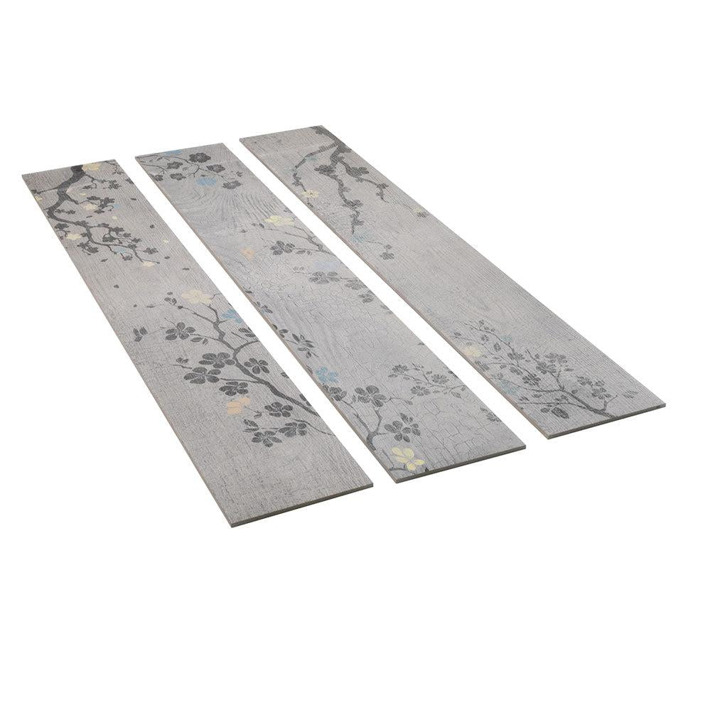 Kasai Fumo Sakura 10x60" Rectified Porcelain Tile | Tile Club