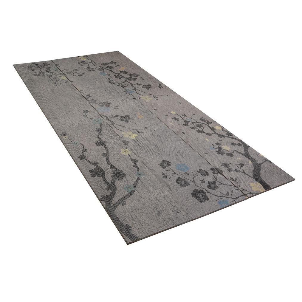 Kasai Fumo Sakura 10x60" Rectified Porcelain Tile | Tile Club