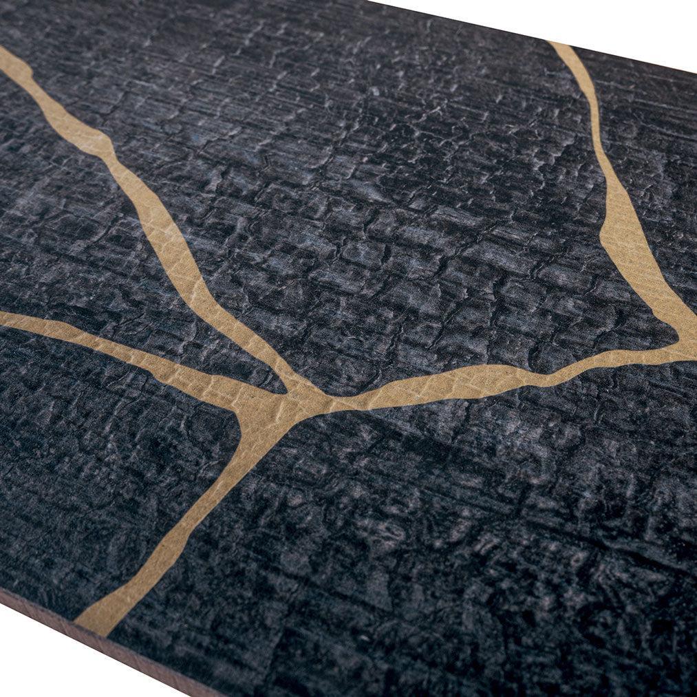 Kasai Notte Kintsugi 10x60" Rectified Porcelain Tile | Tile Club