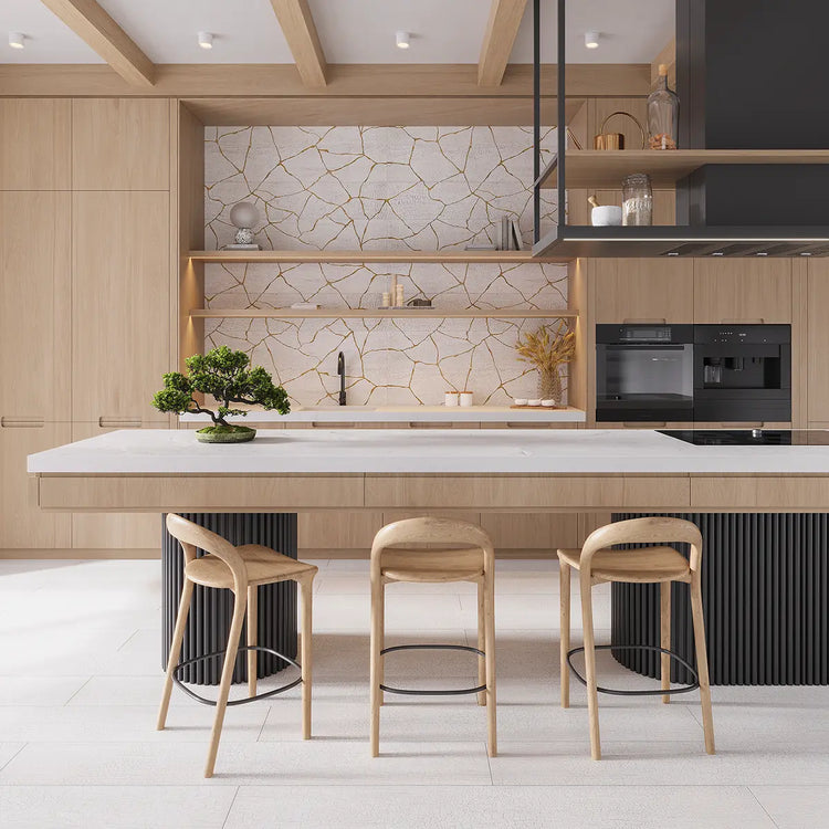 Kasai Carta Kintsugi 10x60" Rectified Porcelain Tile | Tile Club