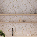 Kasai Carta Kintsugi 10x60" Rectified Porcelain Tile | Tile Club