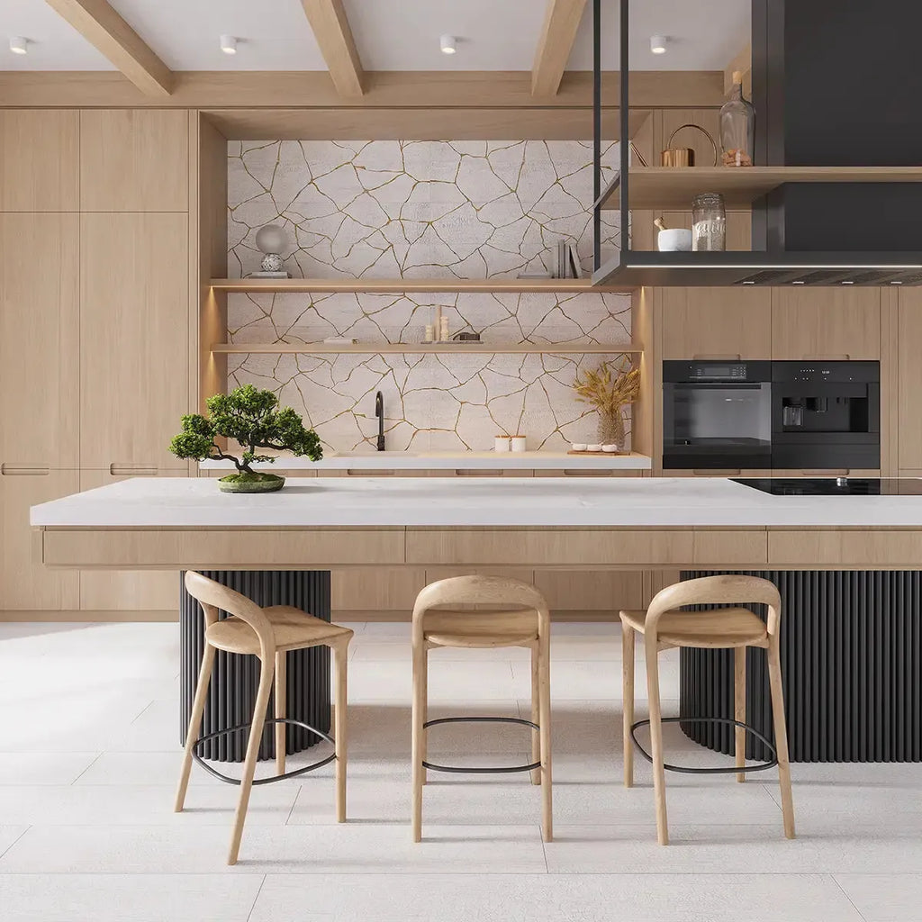 Kasai Carta Kintsugi 10x60" Rectified Porcelain Tile | Tile Club
