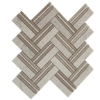 Nova Herringbone Beige Marble Tile | Tile Club
