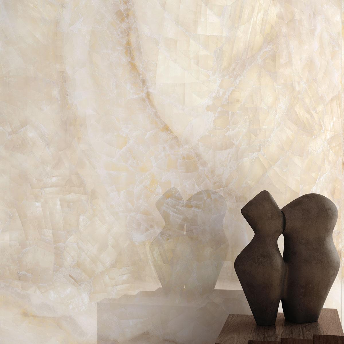 Luminosa Matte Cream Large Format Porcelain Tile 24x48 | Tile Club