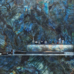 Luminosa Blue Large Format Porcelain Tile 24x48 | Tile Club