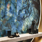 Luminosa Blue Large Format Porcelain Tile 24x48 | Tile Club