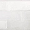 La Riviera Blanc Ceramic Subway Tile 2.5x8