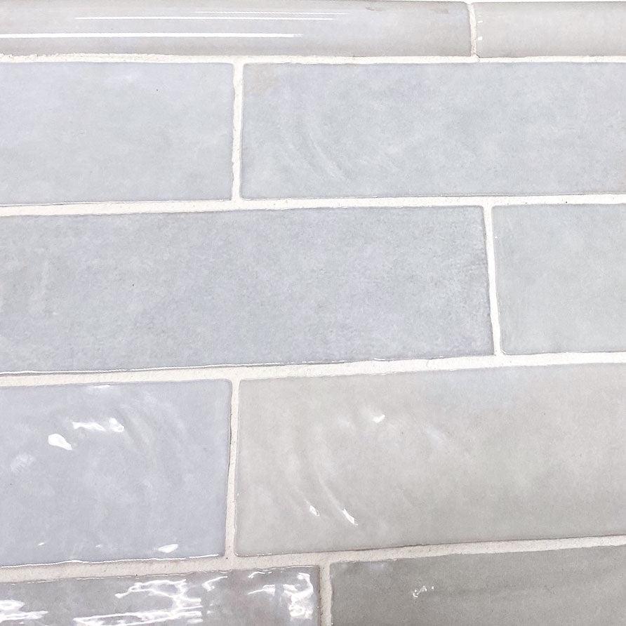 La Riviera Lavanda Blue Ceramic Subway Tile