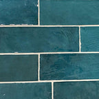 La Riviera Quetzal Ceramic Subway Tile 2.5x8" | Tile Club
