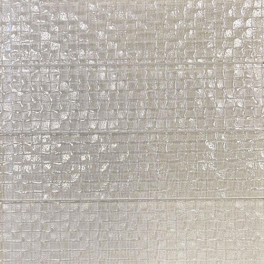 Laguna Pearl Textured Glass Subway Tile
