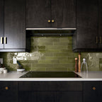 Lake Basil Ceramic Subway Tile 2.6x16 | Tile Club