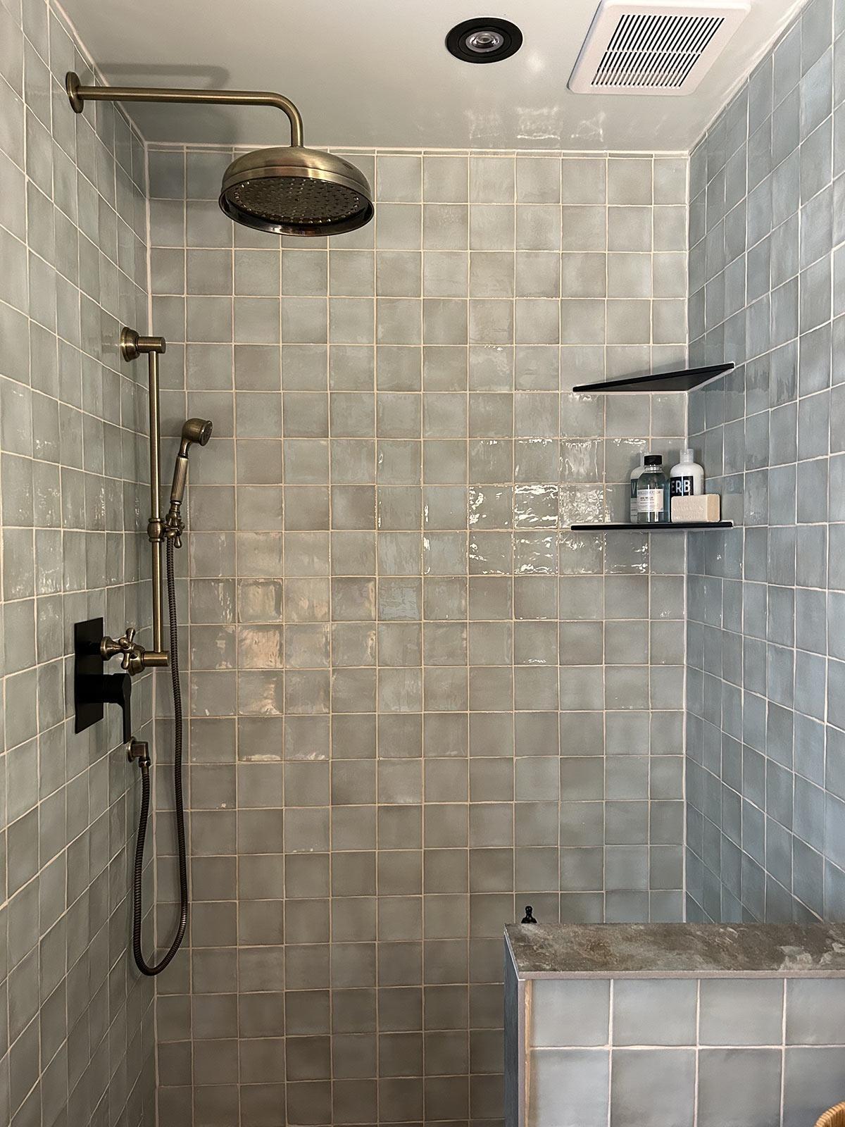 Lake Mint Ceramic Square Tile 4x4 | Tile Club