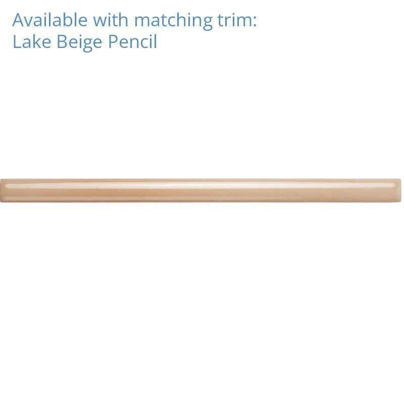 Lake Beige Ceramic Subway Tile 2.6x16 | Tile Club