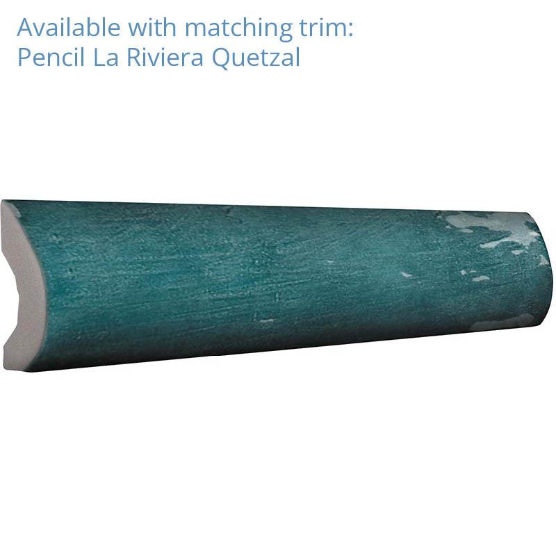La Riviera Quetzal Ceramic Subway Tile 2.5x8" | Tile Club