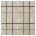 Lithia Beige Quartzite Look Porcelain Mosaic Tile | Tile Club