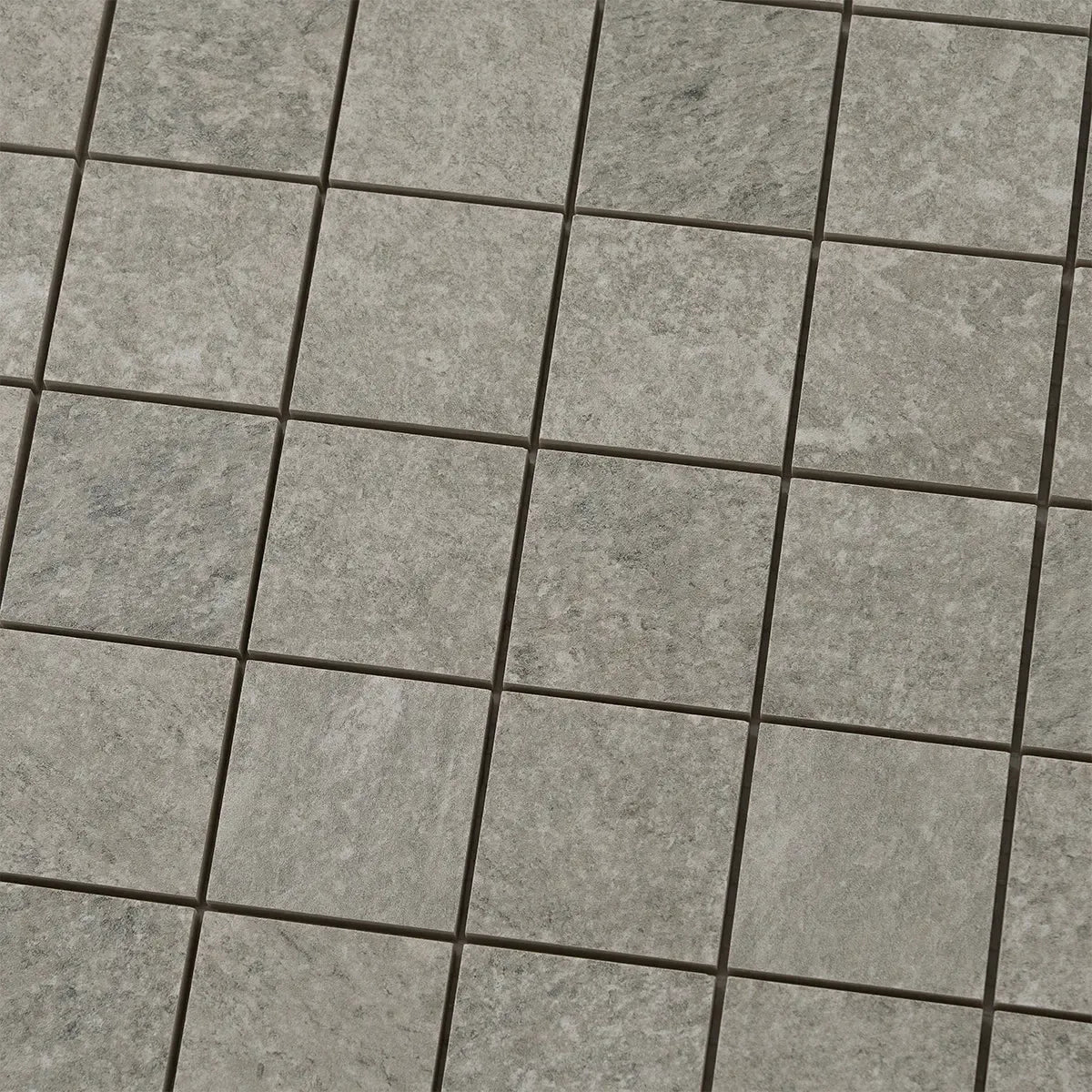 Lithia Gray Quartzite Look Porcelain Mosaic Tile | Tile Club