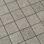 Lithia Gray Quartzite Look Porcelain Mosaic Tile | Tile Club
