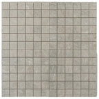 Lithia Gray Quartzite Look Porcelain Mosaic Tile | Tile Club