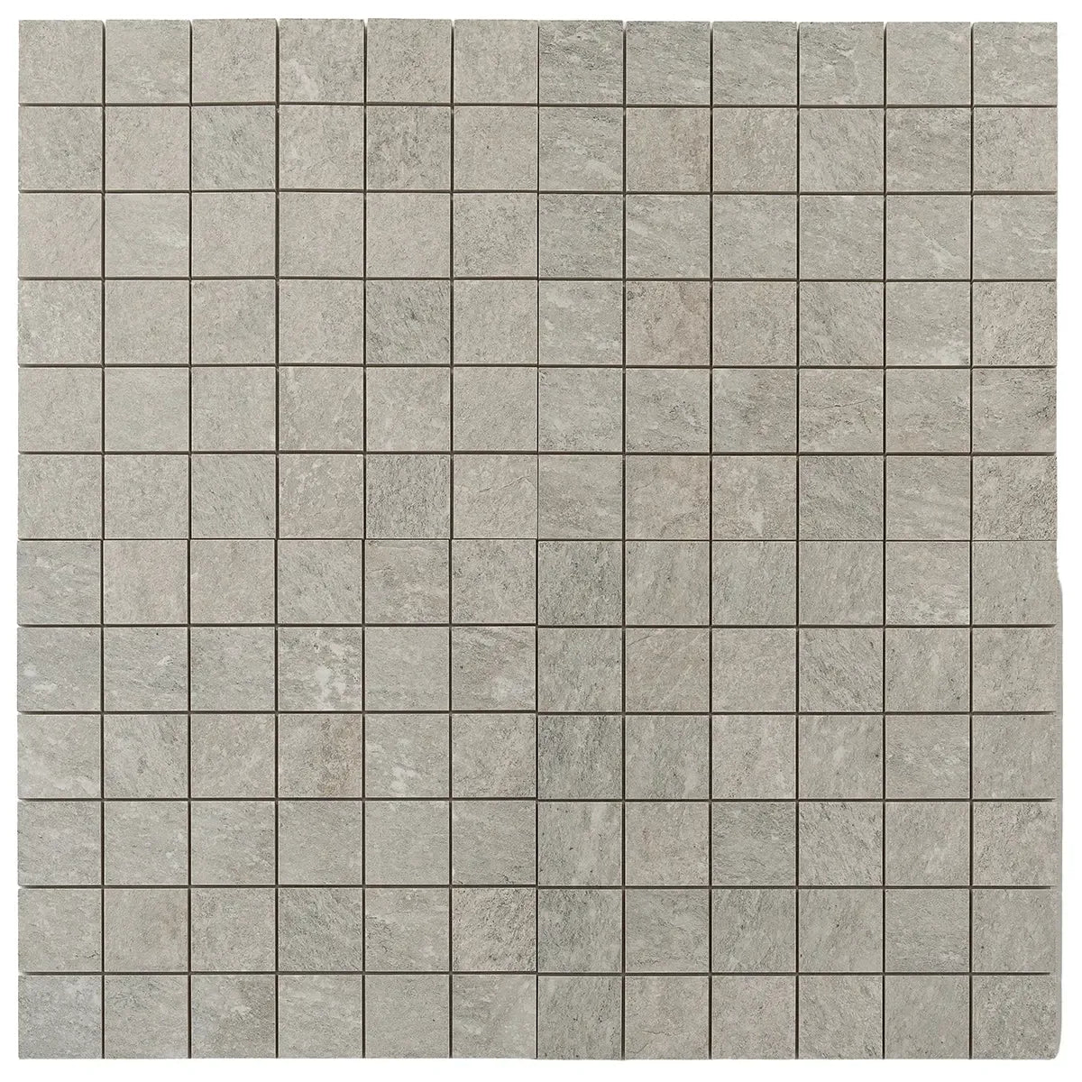 Lithia Gray Quartzite Look Porcelain Mosaic Tile | Tile Club