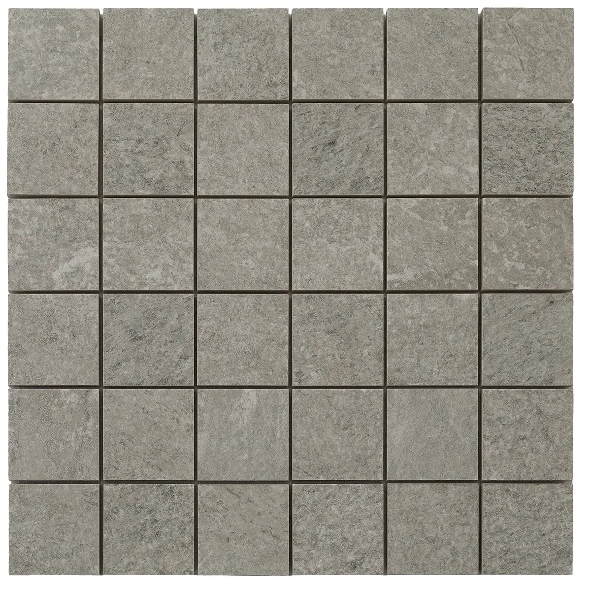 Lithia Gray Quartzite Look Porcelain Mosaic Tile | Tile Club