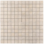 Lithia White Quartzite Look Porcelain Mosaic Tile | Tile Club