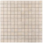 Lithia White Quartzite Look Porcelain Mosaic Tile | Tile Club