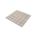 Lithia White Quartzite Look Porcelain Mosaic Tile | Tile Club