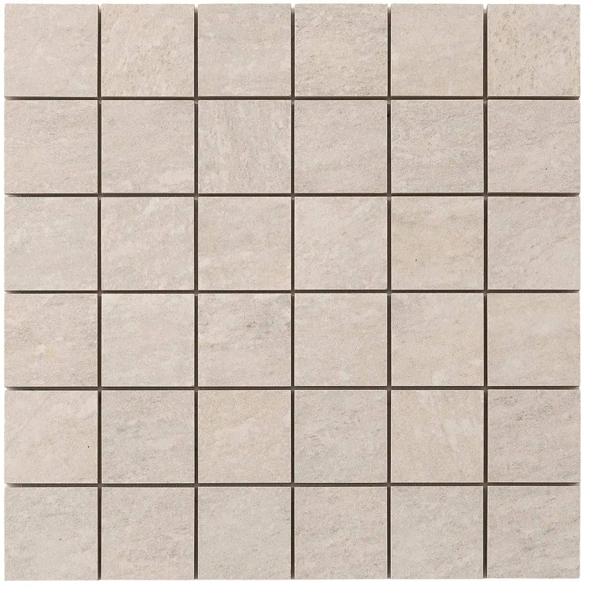Lithia White Quartzite Look Porcelain Mosaic Tile | Tile Club