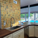 Luna Caramel 4x4 Ceramic Square Tile | Tile Club