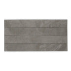 Marmatto Charcoal Gray Porcelain Subway Tile 3x24 | Tile Club