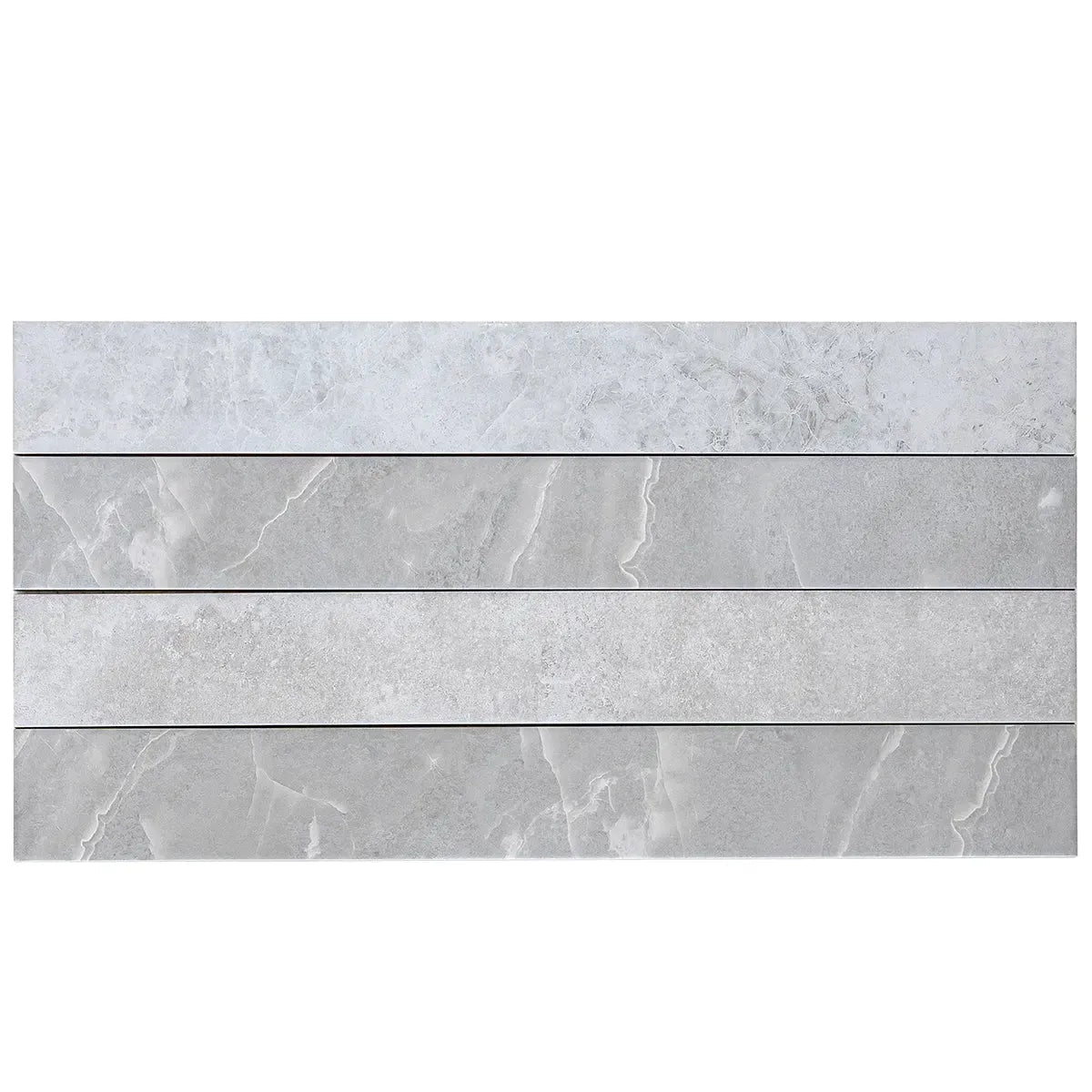 Marmatto Gray Porcelain Subway Tile 3x24 | Tile Club