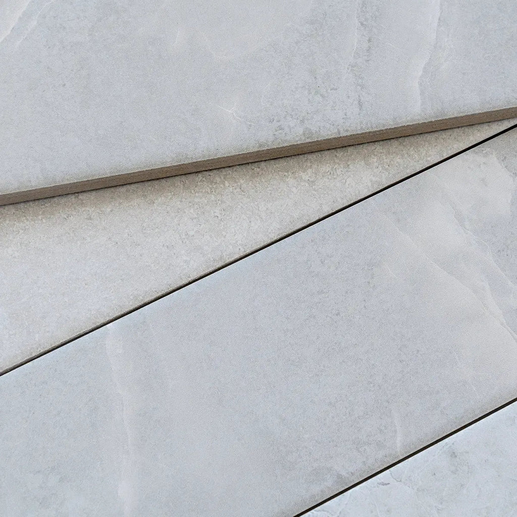 Marmatto Gray Porcelain Subway Tile 3x24 | Tile Club