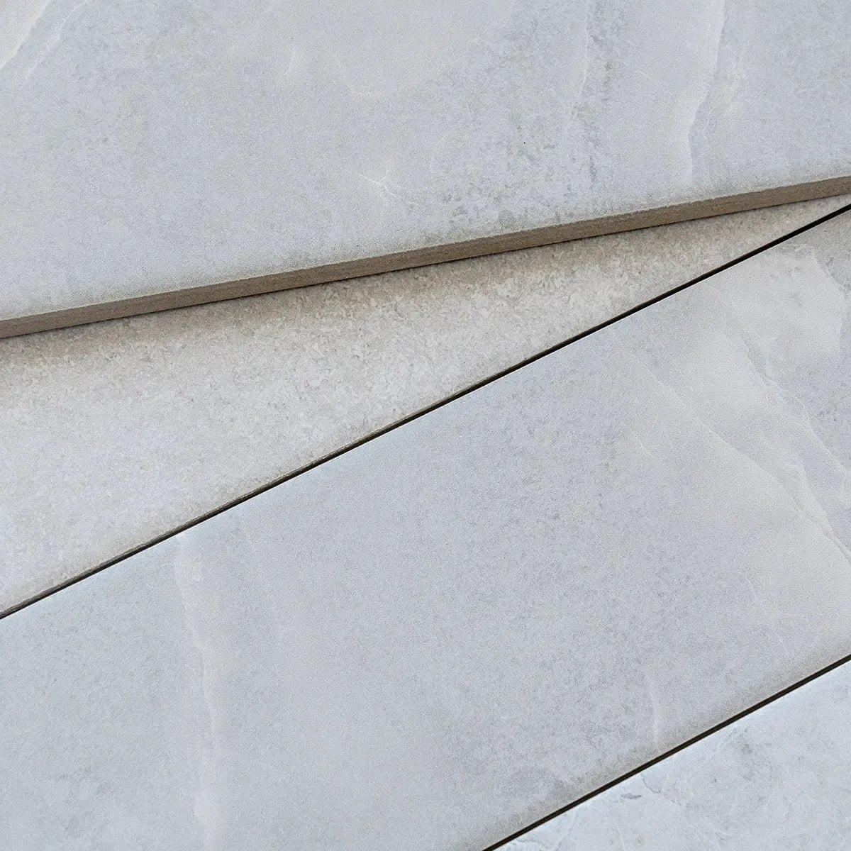 Marmatto Gray Porcelain Subway Tile 3x24 | Tile Club