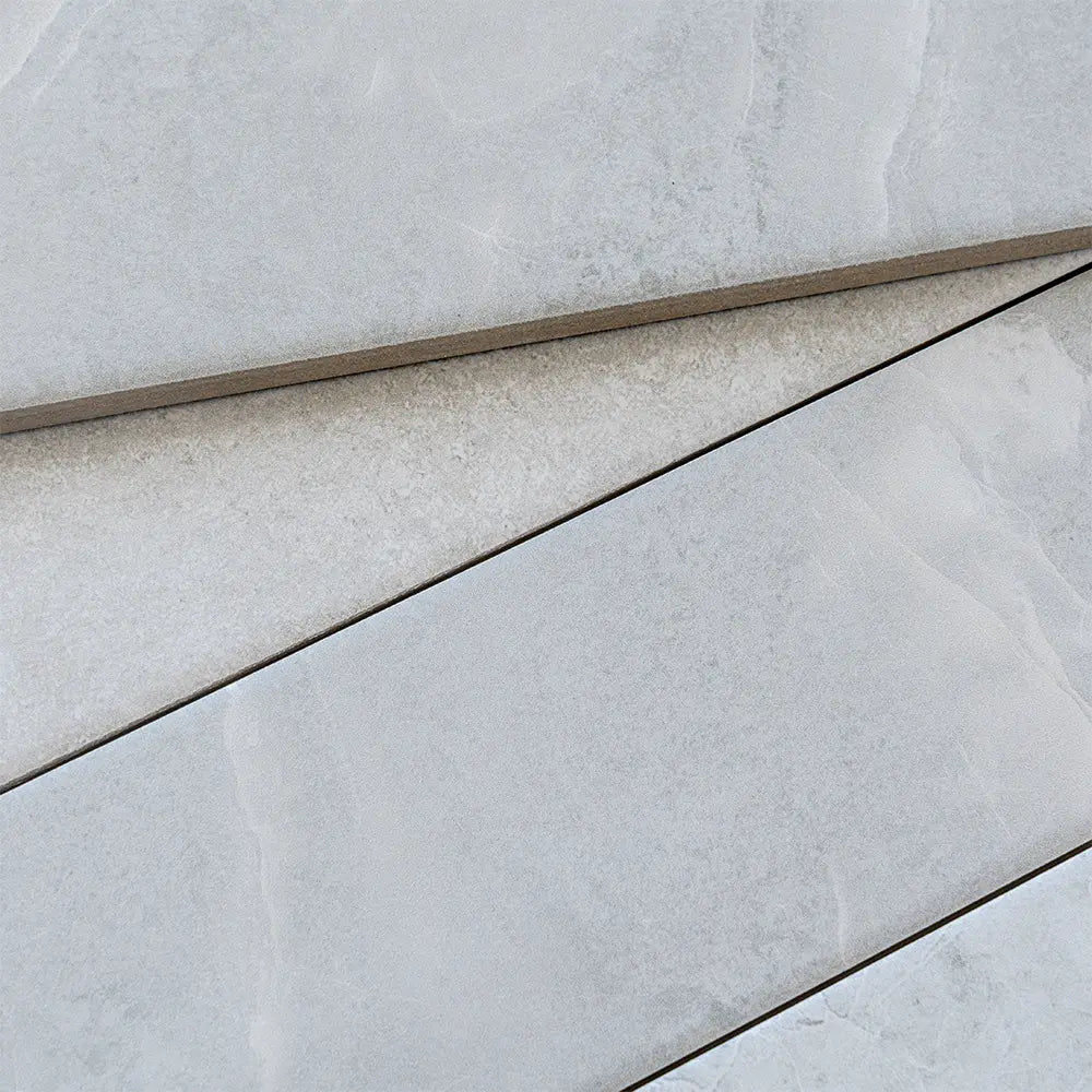 Marmatto Gray Porcelain Subway Tile 3x24 | Tile Club